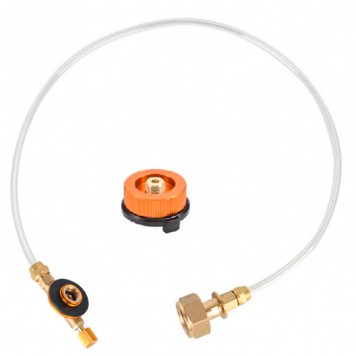 Перехідник для перезаправки туристичних балончиків від газового побутового балона