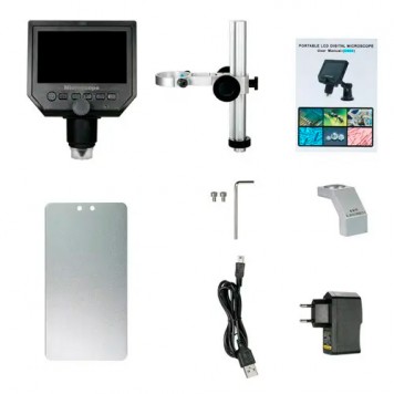 Комплект поставки цифрового микроскопа G600-2