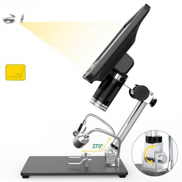 Угол наклона стойки с микроскопом до 270 градусов-5