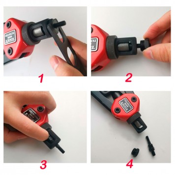 Замена насадки заклепочника-2