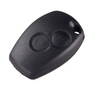 Ключ заготовка, корпус под чип, 2кн, Renault, под лезвие VA2