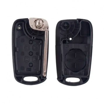 Заготовка выкидного ключа для KIA в разобранном виде-2