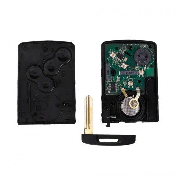 Заготовка ключа зажигания с чипом PCF7952 для Renault в разобранном виде-2