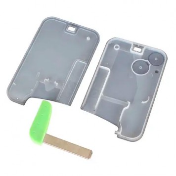 Заготовка корпуса ключа-карты для Renault Laguna в разобранном виде-2