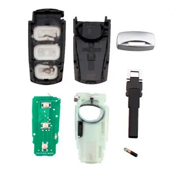 Заготовка ключа зажигания с чипом ID48 3C0959752BA для VW в разобранном виде-1