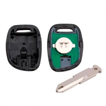 Заготовка ключа зажигания с чипом PCF7946 для Renault моделей Master, Clio в разобранном виде-1