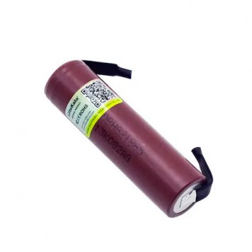 Акумулятор 18650 високострумовий Li-ion 3.6В 3000мАг 20А Liitokala з клемами