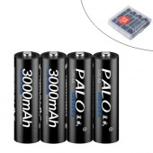Акумулятор AA 1.2V 3000mAh, 4шт, Ni-MH, PALO Акумулятор AA 1.2V 3000mAh, 4шт, Ni-MH, PALO