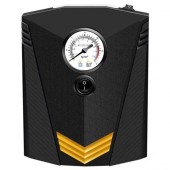 Компресор насос автомобільний для шин з манометром 10бар 12В, CZK-3634