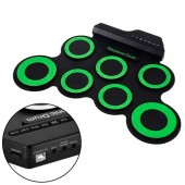 Барабани електронні USB гнучкі, барабанна установка, педи G3002