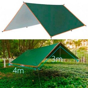Тент туристичний 3x4м водонепроникний, Mounthill