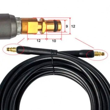 Фізичні розміри штуцера швидкого з'єднання-1