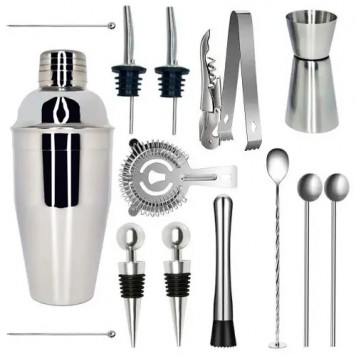 Предмети із набору барних аксесуарів-1