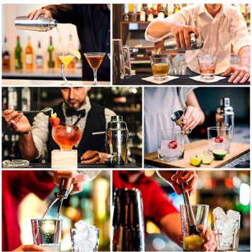 Застосування барних аксесуарів при приготуванні коктейлів-2