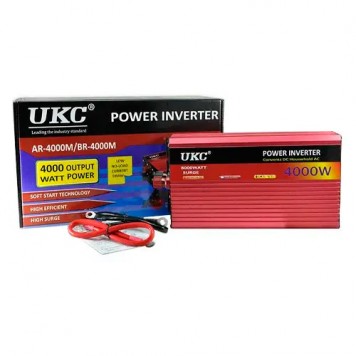 Комплект поставки автомобільного інвертора UKC SI-A2-AR4000M-1