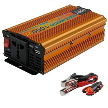 Комплект поставки автомобільного інвертора UKC SSK-1000W-1