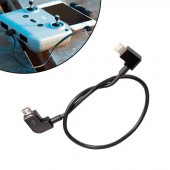 Кабель OTG MicroUSB – Lightning для пульта DJI Spark, Mavic ProAir, 28см Кабель OTG MicroUSB – Lightning для пульта DJI Spark, Mavic ProAir, 28см