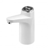 Автоматична помпа для води 1200мАч із підставкою на стіл, вибір об'єму біла