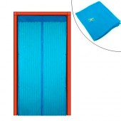 Дверна антимоскітна сітка на магнітах, москітна шторка 100x210см