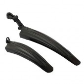Комплект велокрила крила бризковики велосипеда чорні