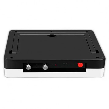 Верх корпусу з роз'ємами, індикаторами та кнопкою включення-1