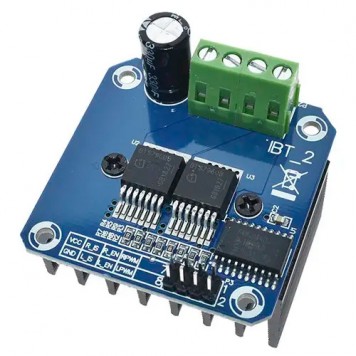 Драйвер крокового двигуна BTS7960, до 43А, Arduino