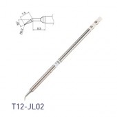 Жало наконечник T12-JL02 изогнутое для паяльника паяльной станции Hakko T12 Жало наконечник T12-JL02 изогнутое для паяльника паяльной станции Hakko T12
