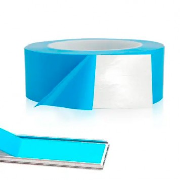 Теплопровідна стрічка 25м x 25мм клейка двостороння Термоскотч