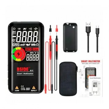 Комплект поставки мультиметра BSIDE S11-1