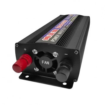 Гвинтові затискачі підключення 12 вольт та вентилятор охолодження-1