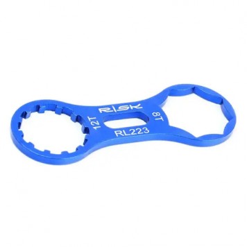 Ключ накидний для обслуговування велосипедних виделок Suntour, 2в1, 8T та 12T