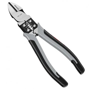 Кусачки бокорезы 7″ многофункциональные 1.5-6мм2, 165мм, Delixi