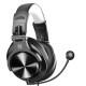 Навушники дротові OneOdio Fusion A71D, ігрова гарнітура, чорно-білі
