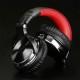 Навушники дротові OneOdio Studio Pro 10, складні, мікрофон, чорно-червоні