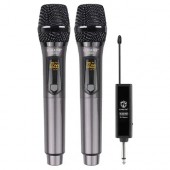 Караоке система, 2 беспроводных динамических микрофона, G-Mark X220U Караоке система, 2 беспроводных динамических микрофона, G-Mark X220U