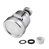 Поворотна насадка на кран, 3 режими, аератор води, дифузор Поворотна насадка на кран, 3 режими, аератор води, дифузор