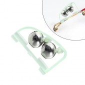 Колокольчик на фидер 5шт, 2 бубенчика рыболовных, люминесцентный