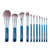 Набор кистей для макияжа, 11шт, из кукурузного волокна, дерево