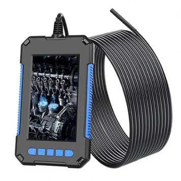 Ендоскоп професійний із РК 4.3” 5.5мм 1.8м MicroSD IP67 1 камера, P40