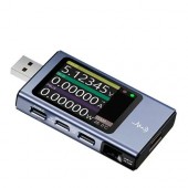 USB тестер тока, напряжения, емкости, Bluetooth, FNIRSI FNB58 USB тестер тока, напряжения, емкости, Bluetooth, FNIRSI FNB58