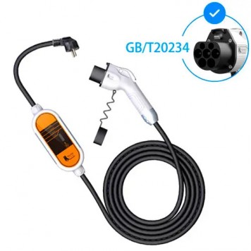 Зарядний пристрій електромобіля GB/T GBT 1фаза 16A 3.5кВт, Feyree