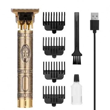 Машинка окантувальна для стрижки бороди волосся, 1200мАч, триммер, SK-8017