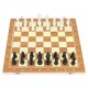 Настольная игра 3в1 шахматы, шашки, нарды, 39x39см, дерево