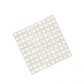 Самоклеючі силіконові амортизатори бампони 8x2мм 100шт, прозорі