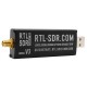 Плата приемник SDR, 500кГц-1.76ГГц, АЦП 8бит, RTL2832U R820T2, RTL-SDR V3