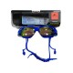 Очки для плавания с берушами Yuelang KH76-A, защита от УФ Anti-Fog, синие
