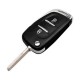 Викидний ключ, корпус під чіп, 2кн, Peugeot, ніша CE0523, HU83, NEW