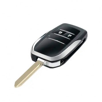 Выкидной ключ, корпус под чип, 2кн, Toyota, TOY47, NEW