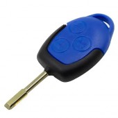 Ключ заготовка, корпус под чип, 3кн, Ford