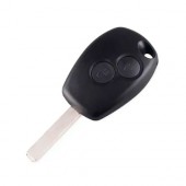 Ключ заготовка, корпус под чип, 2кн, Renault Modus Clio, VA2